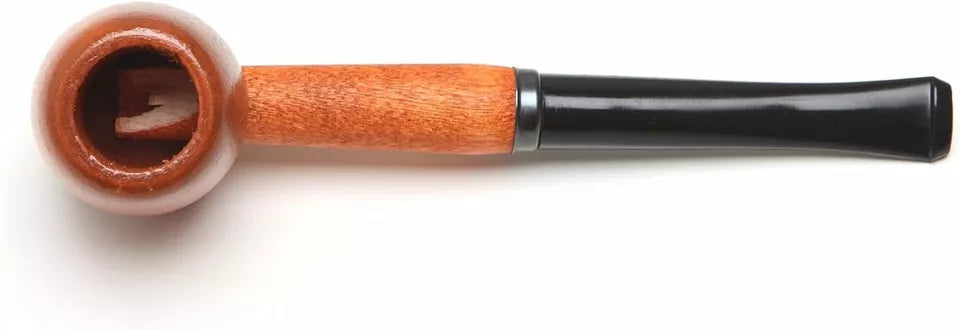 Missouri Meerschaum - Ozark Mountain Hardwood Tobacco Pipe - Oval Bowl, Strai...