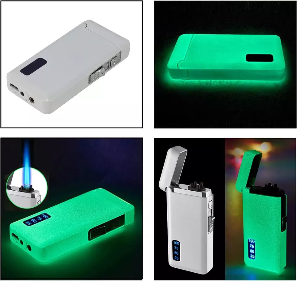 Jnfire Infinity Electric Lighters Rechargeable USB Lighter, Electronic Plasma Bu