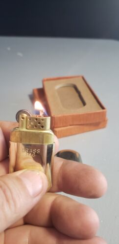 Marlboro Brass No.6 Lighter w/box from #5, working as should