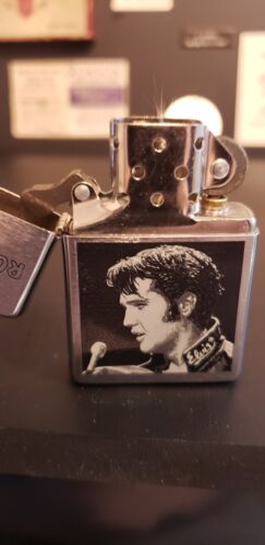 Zippo - Elvis 2000 the King of Rock N Roll, | Sil – Spark Flames