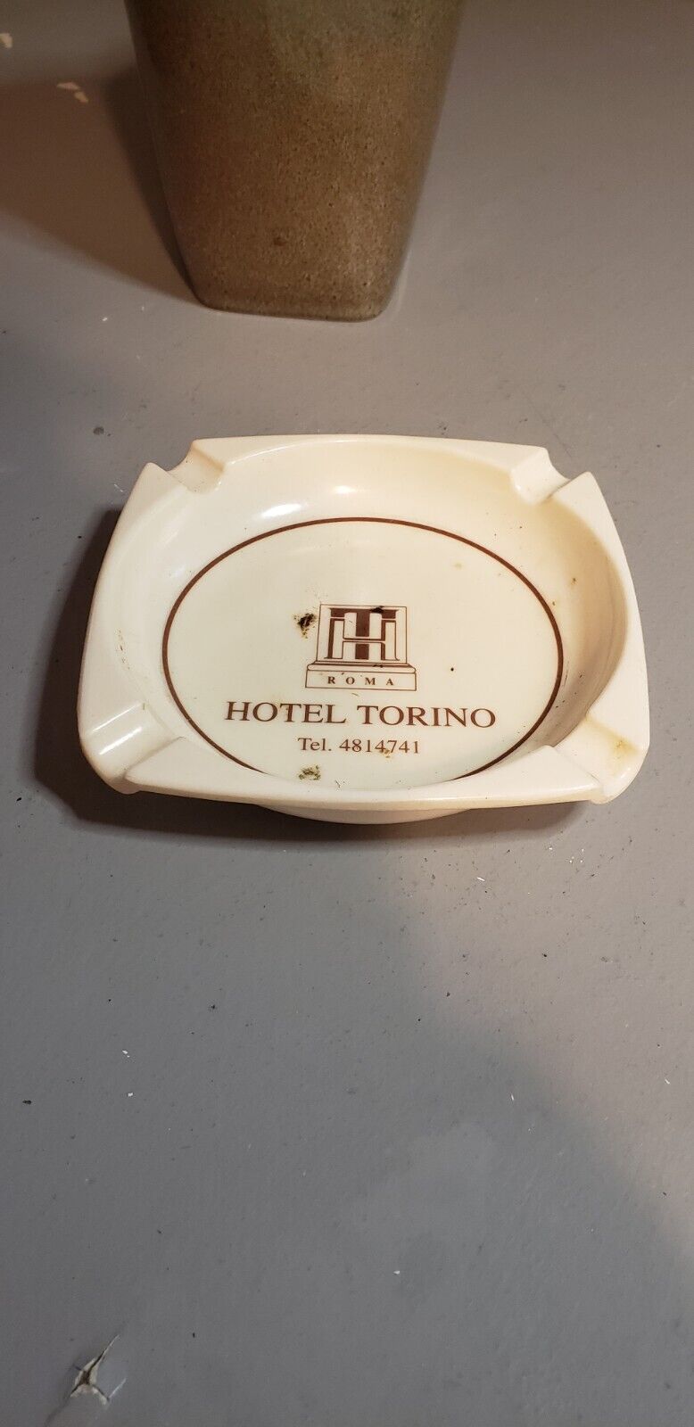 Turin Palace Hotel Torino Ashtray - Great Condition