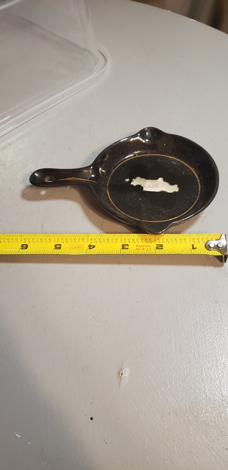Vintage frying pan Ashtray, cool piece