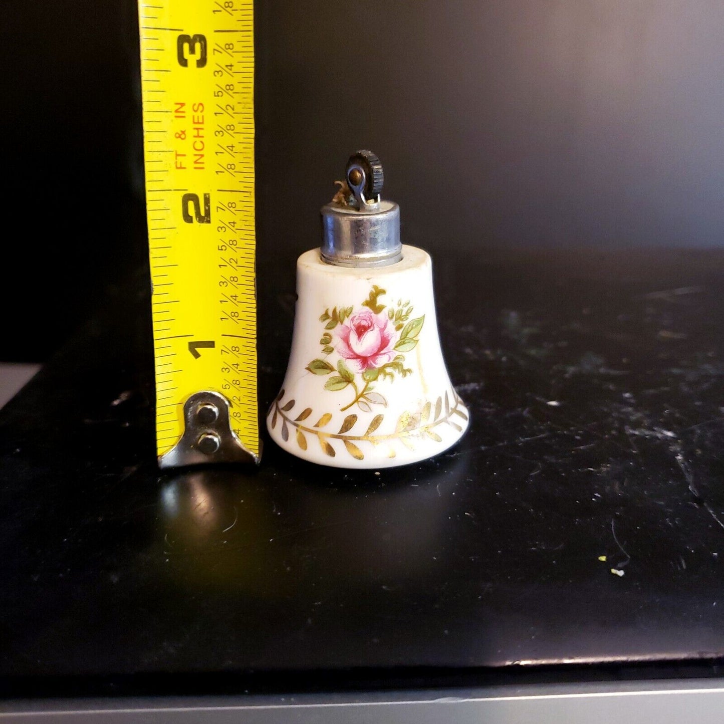 Vintage Made In Japan Table Top Lighter, minnie. in working order
