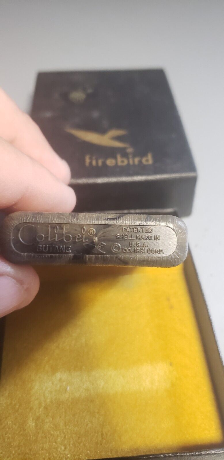Vintage New Old Stock Firebird Super Lighter w/ Original Box
