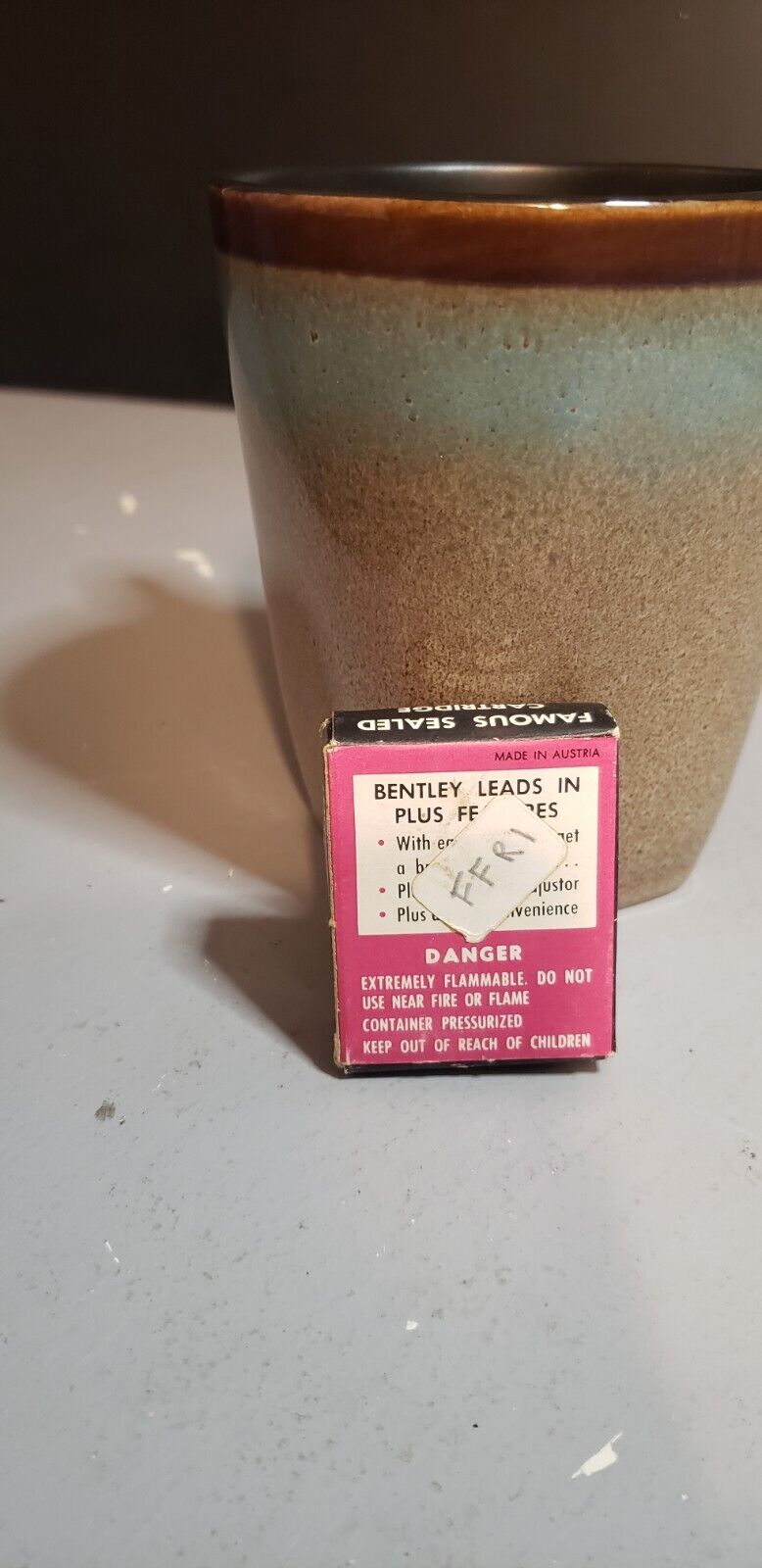 BENTLY BUTANE REFILL FUEL CELL NOS FITS FLICK OR PIPE LITE
