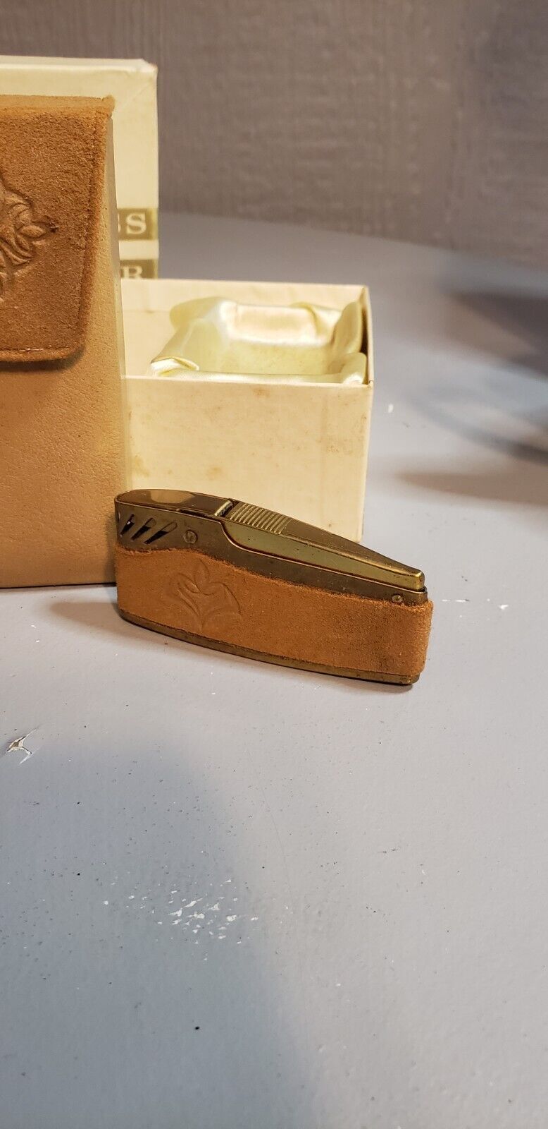 Princess Gardner Cigarette Case and Lighter in working order