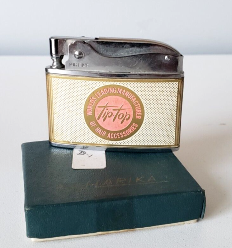 Vintage Direct Automatic Super lighter With Advertising
