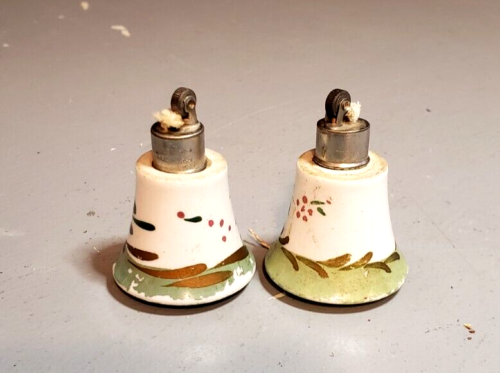 2 Vintage Japan Table Lighter. in working order, small, see pics