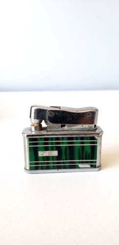 Vintage Pet Cigarette made in japan pre owned green and black